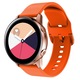 Szíj Garmin Venu / Vivoactive 3 / Amazfit BIP / Amazfit GTS / GTS 2 / GTS 3 / GTS 4 / MINI / Samsung Galaxy Watch 4 40/42/44/46mm / Samsung Galaxy Watch 5 40/44/45mm / Huawei Watch GT készülékekhez 2 42mm / GT 3 42mm / 20mm, narancssárga