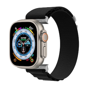 Curea Dr.Shield Alpine, Compatibila Apple Watch Ultra, 9, 8, 7, 6, 5, 4, 3, SE, SE 2, Diagonala 42/44/45/49 MM - Negru