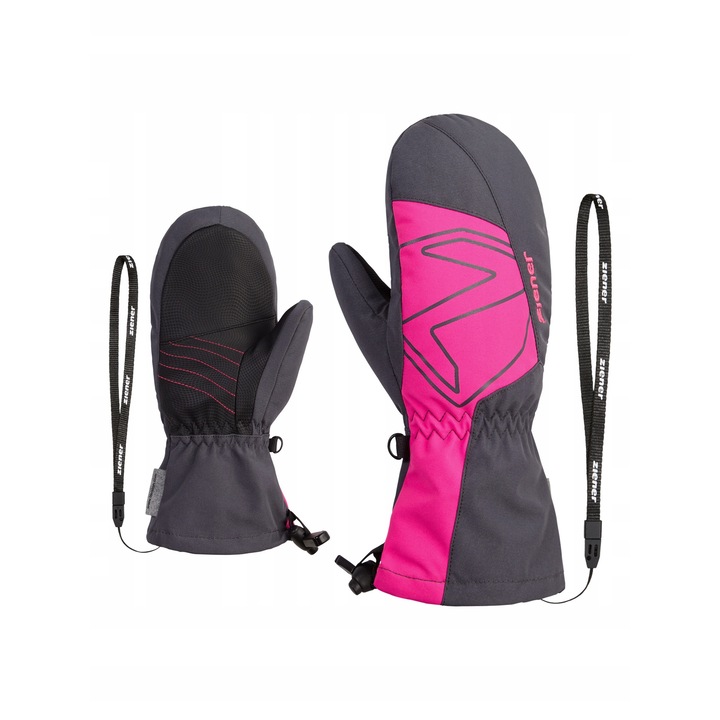 Manusi pentru ZIENER23`, Negru/Roz