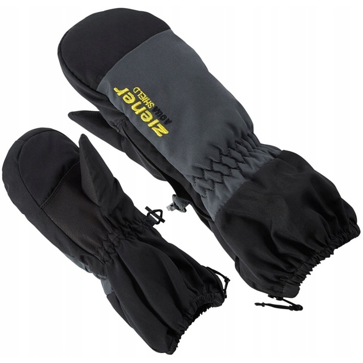 Manusi pentru copii, ZIENER, Negru, 80 cm