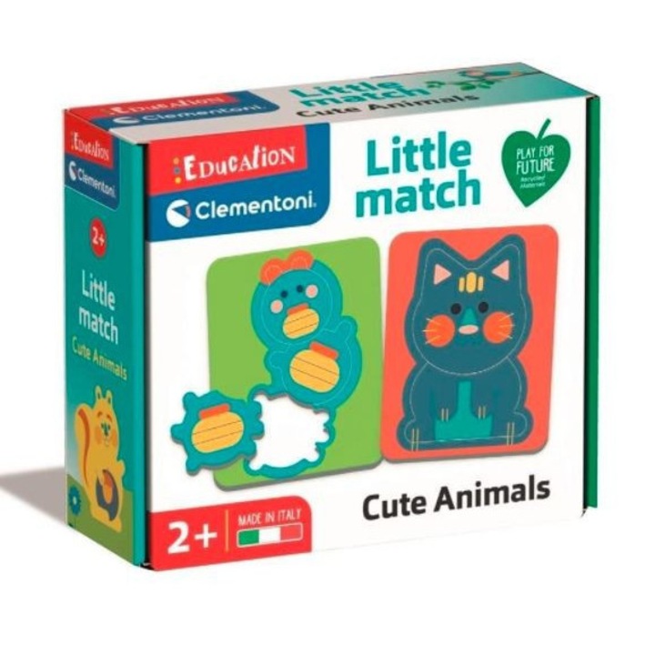 Puzzle cu animale, Clementoni, Multicolor