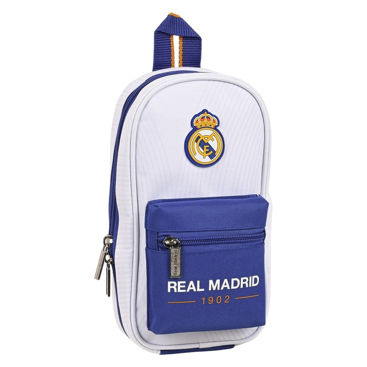 Несесер Раница Real Madrid C.F., Син, Бял