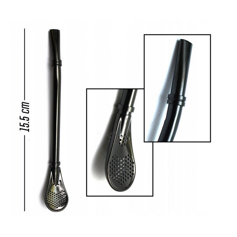 Novomates [NEW Tazza Mate con Bombilla in Acciaio Inox – Miglior Set