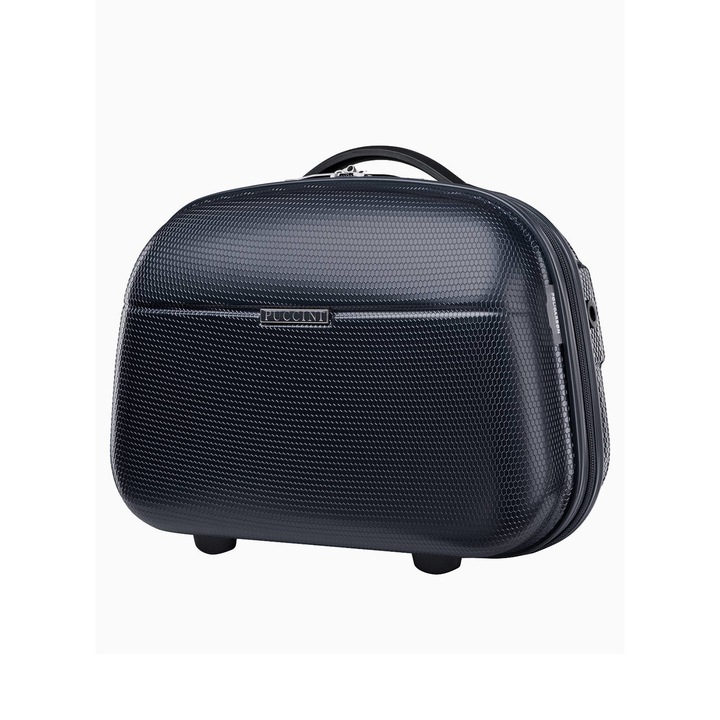 Geanta voiaj, Puccini, Policarbonat, 37x31x18.5cm, 20L, Albastru