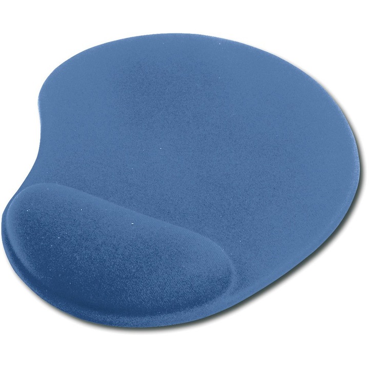 Mouse pad cu Gel, ergonomic, albastru, EdNet