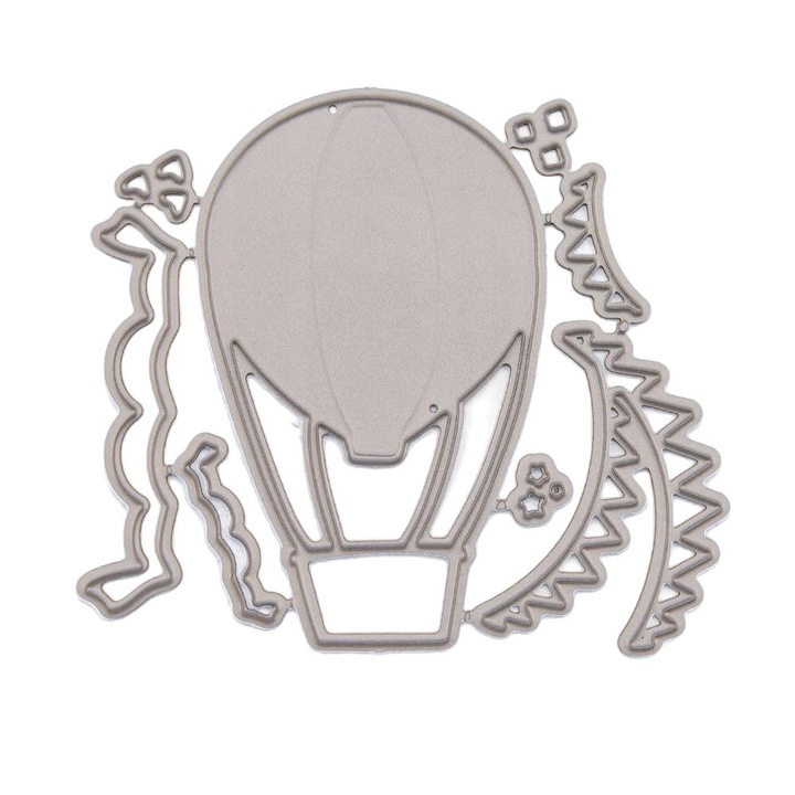 Matrita gofrare, 4.3x7.1 cm, Gri