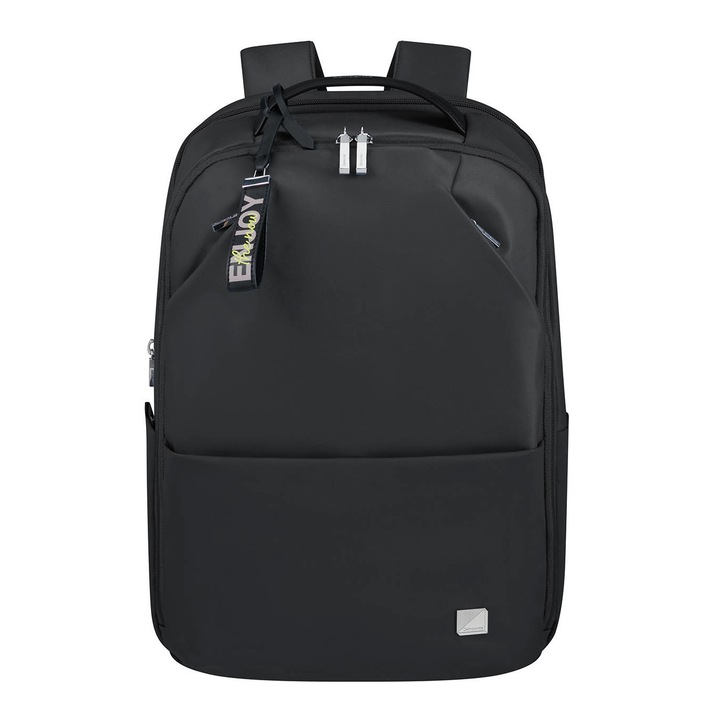 Rucsac pentru laptop, Samsonite, Poliester, 43x28x16.5 cm, Negru