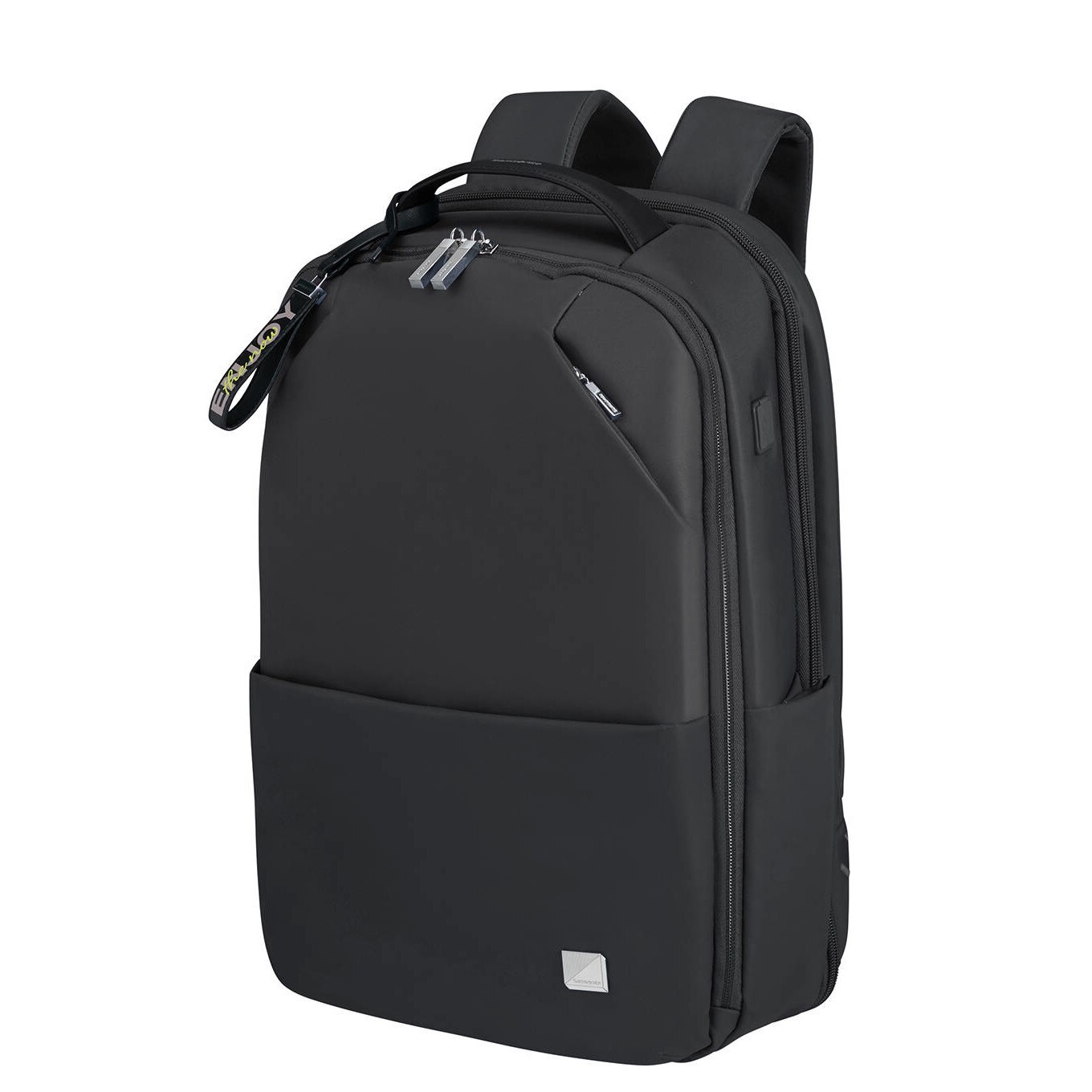 Rucsac pentru laptop, Samsonite, Poliester, 43x28x16.5 cm, Negru