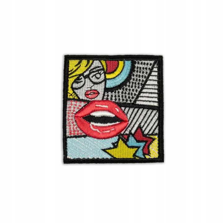 Petic brodat, Little Angel, Material textil, Multicolor