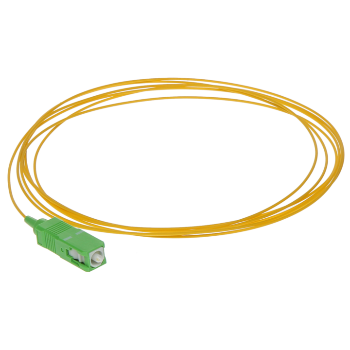 Adaptor pigtail optic SC/APC singlemode G-652D 9/125 0.9mm 1m