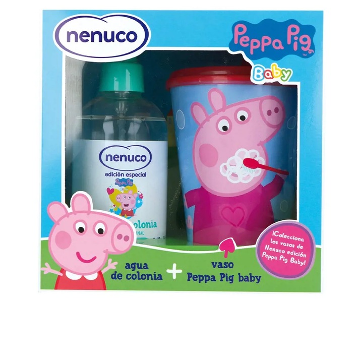 Set de Parfum Copii, Nenuco, Peppa Pig, 2 Piese