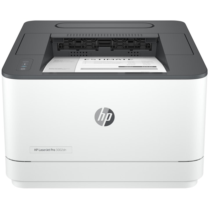 Принтер HP Laserjet Pro 3002dn, A4, Ethernet, HP Smart App, Apple AirPrint, Mopria Certified, Вграден тонер 1000 страници