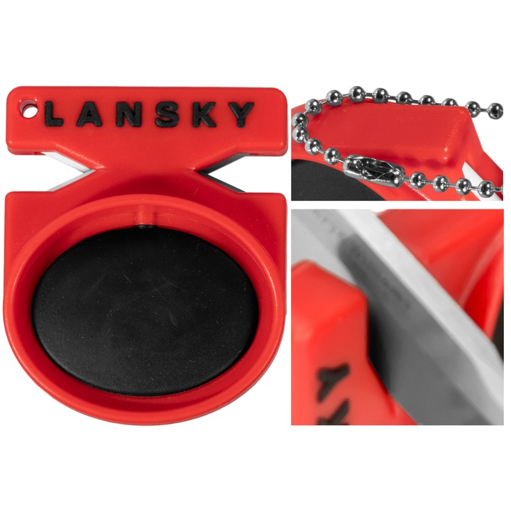 Ascutitor cutite, Lansky, Rosu