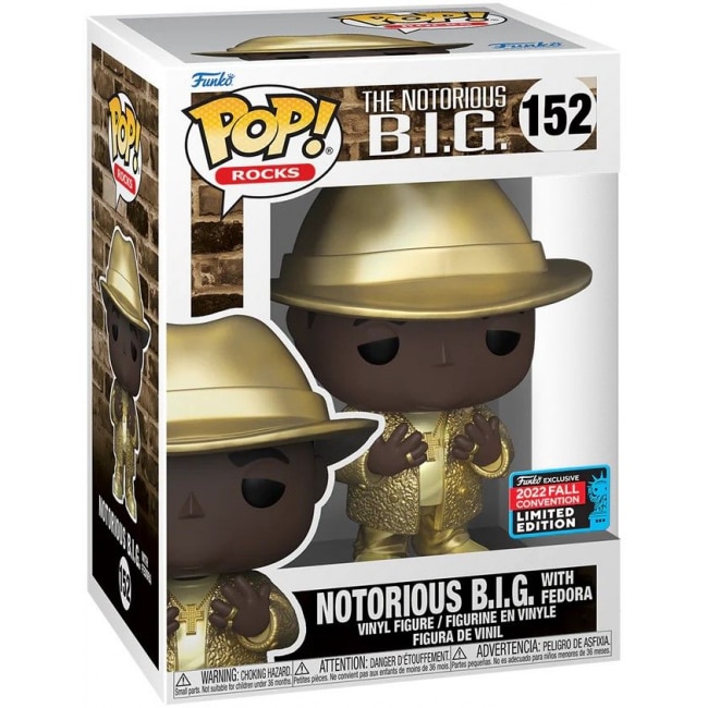 Figurina Funko POP! Rocks The Notorious B.I.G. - Notorious B.I.G. With ...