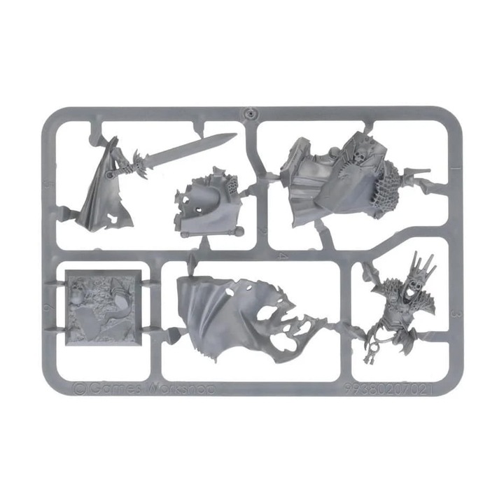 Wight King Baleful Tomb Blade figurával, Warhammer Age of Sigmar, Games Workshop, méretarány 32mm, 5 darab