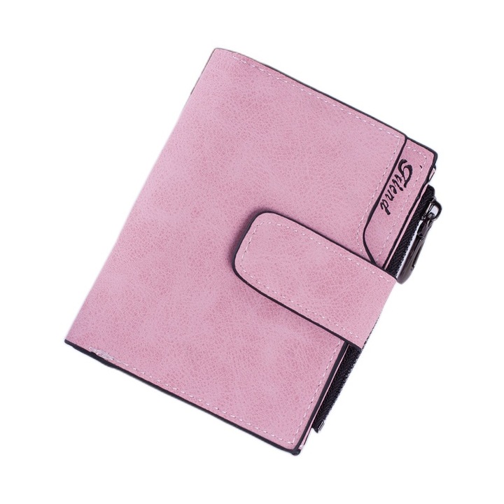 Дамски портфейл, GOGOU®, 11,5 x 9,5 x 2,5 CM, Розов