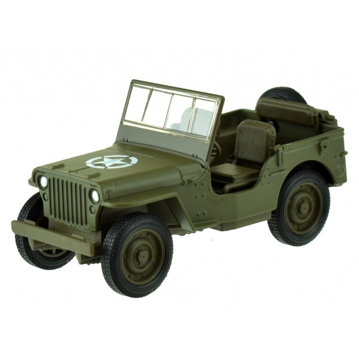 Fém modell Welly 1:34 Jeep Willis