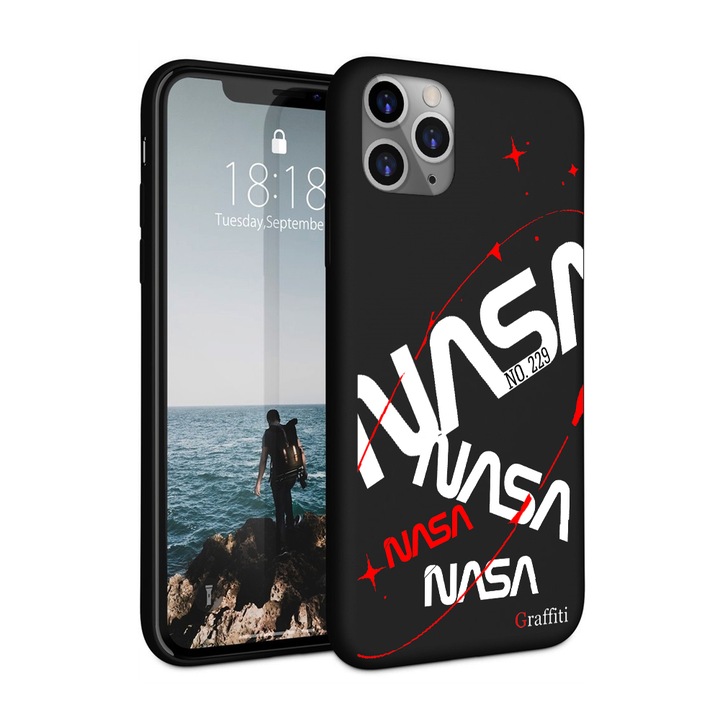 iPhone 11 Pro Max Telefontok - Graffiti No.229 mintás szilikon tok