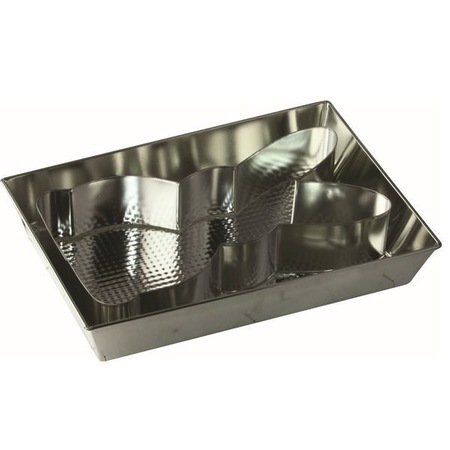 Set tava si forma iepuras 36 x 24.5 x 6 cm, 2 piese, SNB