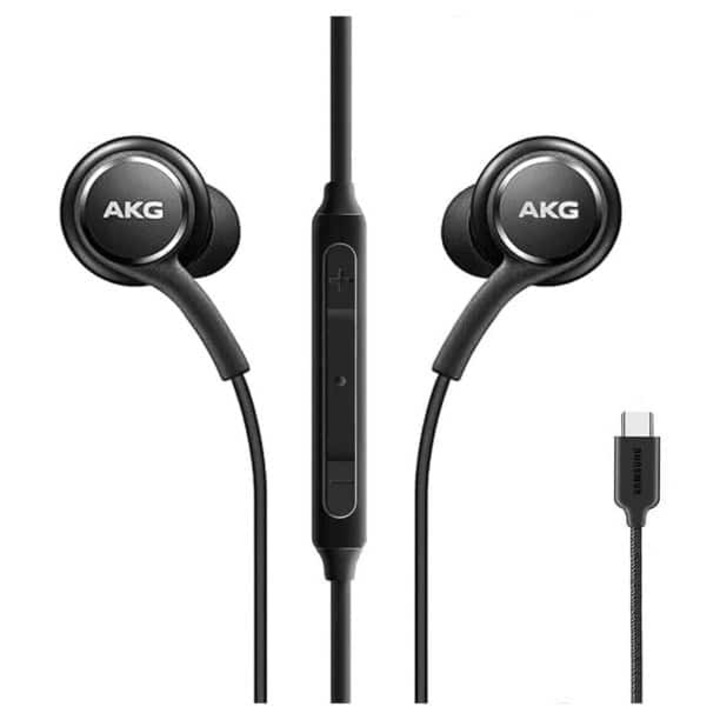 Casti in-ear AKG, USB-C, Negru