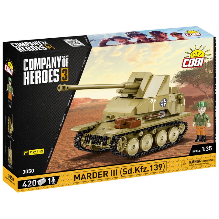 Конструктор Cobi Marder III Sd.Kfz. 139, 420 части