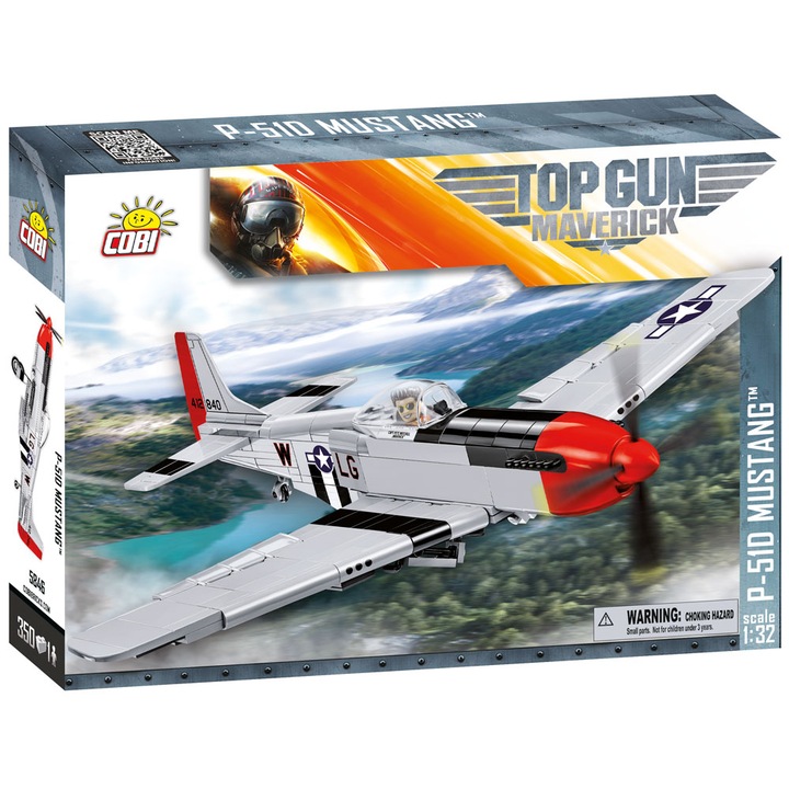 Конструктор Cobi North American P-51D Mustang, 350 части