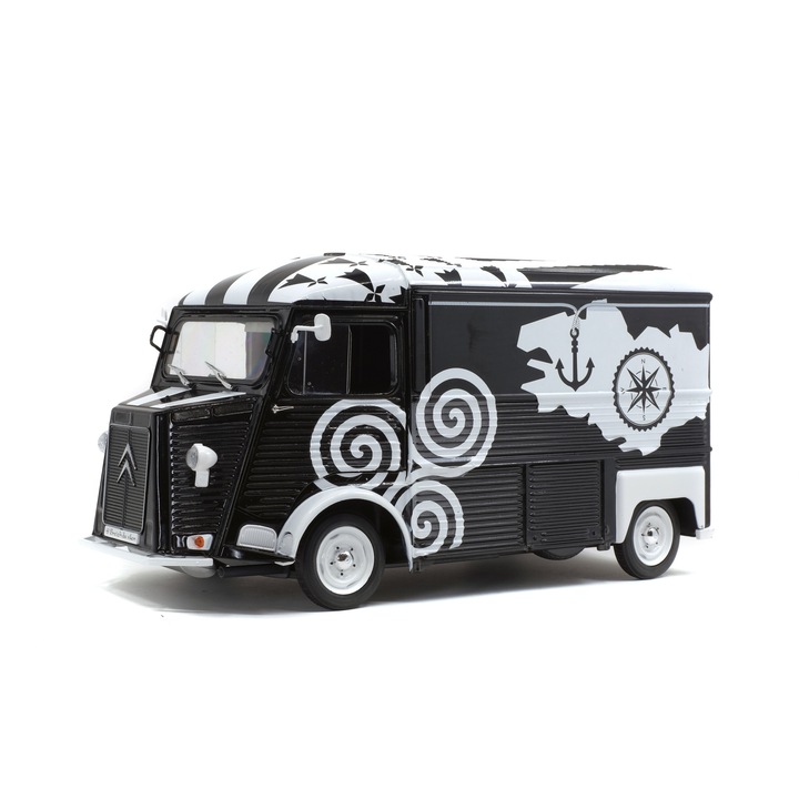 Citroen Type HY Breizh 1969 modell autó, 1:18 Solido