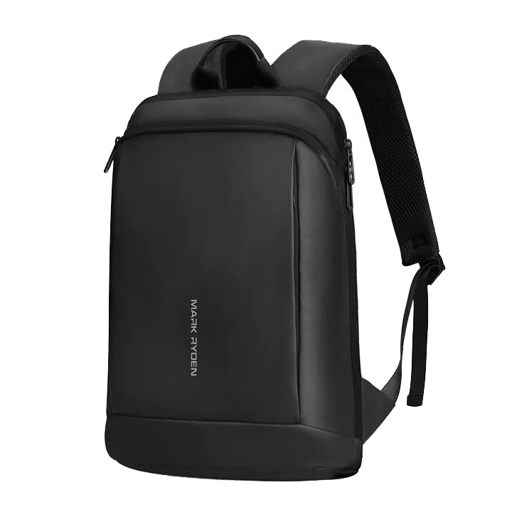 Rucsac Mark Ryden compatibil cu laptop 15.6 inch, iPad/tableta 12.9 inch, full impermeabil, 3 modalitati de purtare, unisex, spatios, negru, perfect pentru calatorie, servici sau scoala