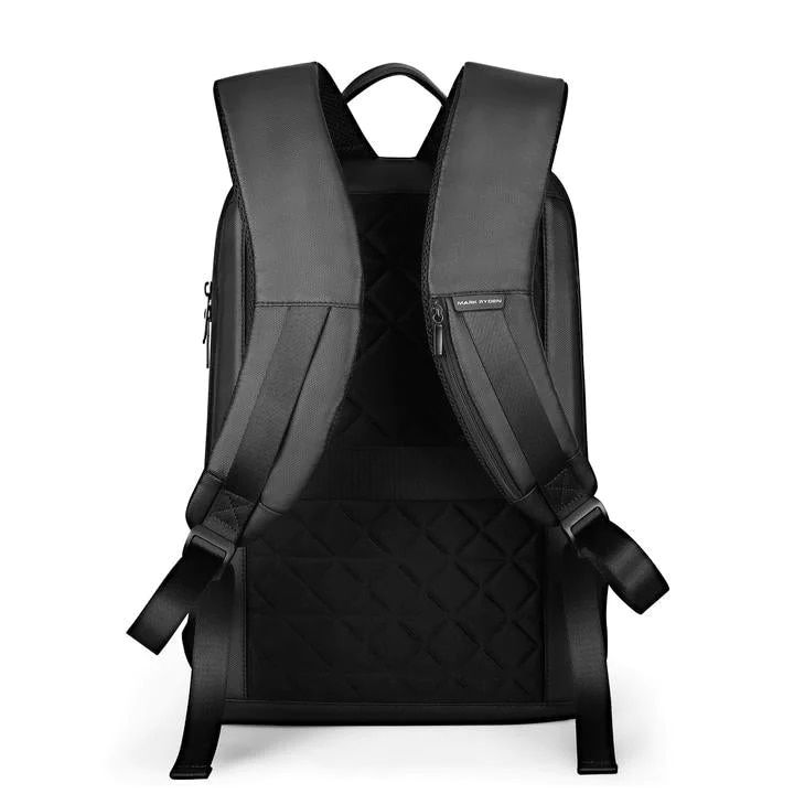 Rucsac Mark Ryden compatibil cu laptop 15.6 inch, iPad/tableta 12.9 inch, full impermeabil, 3 modalitati de purtare, unisex, spatios, negru, perfect pentru calatorie, servici sau scoala