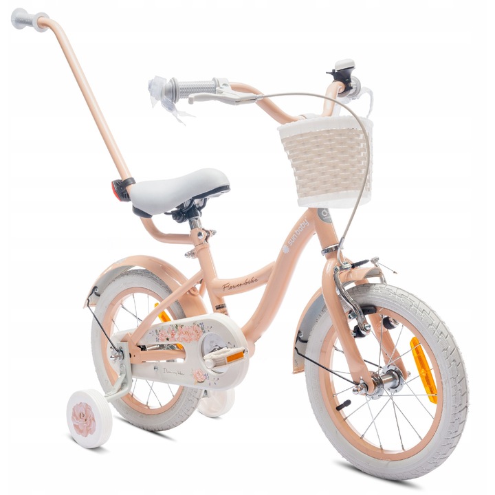 Велосипед за момиче, Sun Baby, 14 цола, оранжев