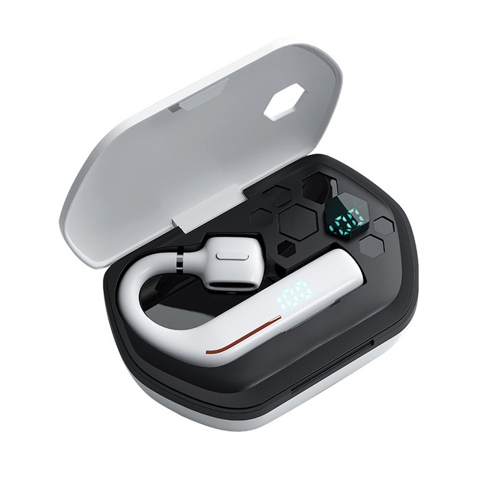 Безжични слушалки, FC9, Bluetooth 5.2, Бизнес, бели
