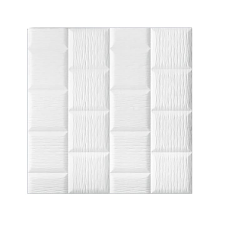 Пано за таван Solid С 4008, ЕPS, Бял, комплект 8 бр