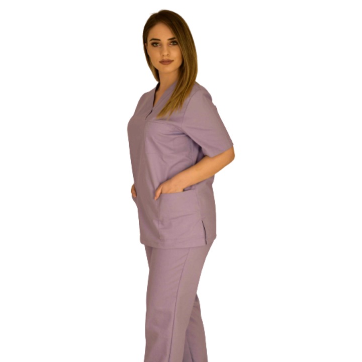 Costum Medical femei - lila 02, masura 38