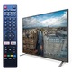 Telecomanda universala pentru NEI LED/LCD Smart TV 32NE4700-39NE4700, neagra