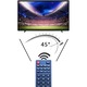 Telecomanda universala pentru NEI LED/LCD Smart TV 32NE4700-39NE4700, neagra