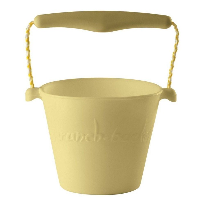 Galeata pentru copii, Scrunch, Silicon, Galben