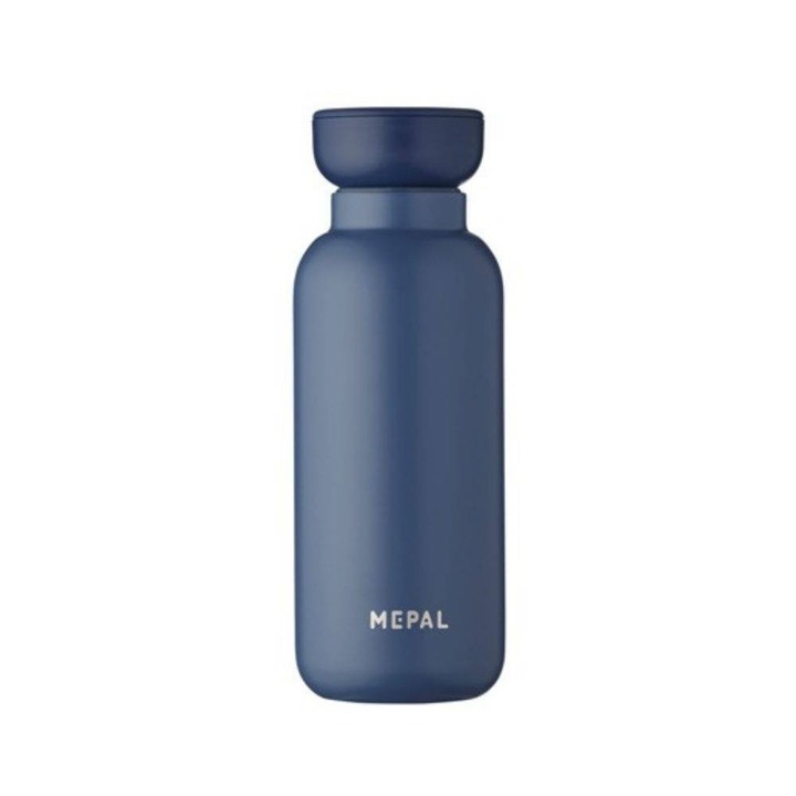 Termálpalack, Mepal, Rozsdamentes acél, 350 ml, Kék