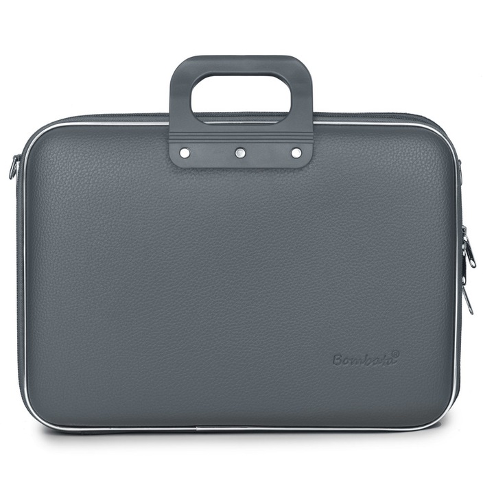 Luxus laptop táska 15.6 Bombata Business Classic-Sötétszürke