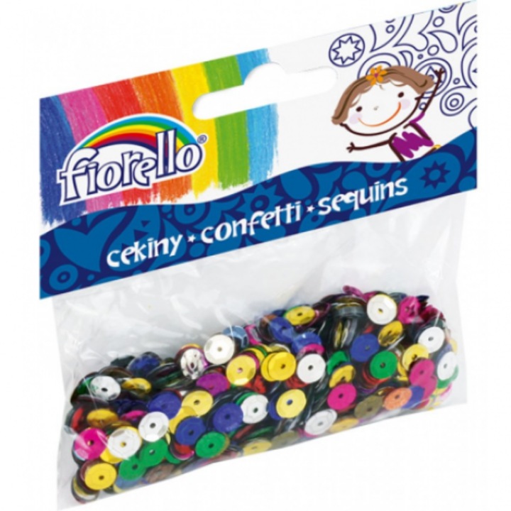 Confeti, Fiorello, 14 g, Multicolor