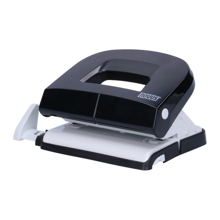 Perforator Novus E216 negru - pana la 16 coli