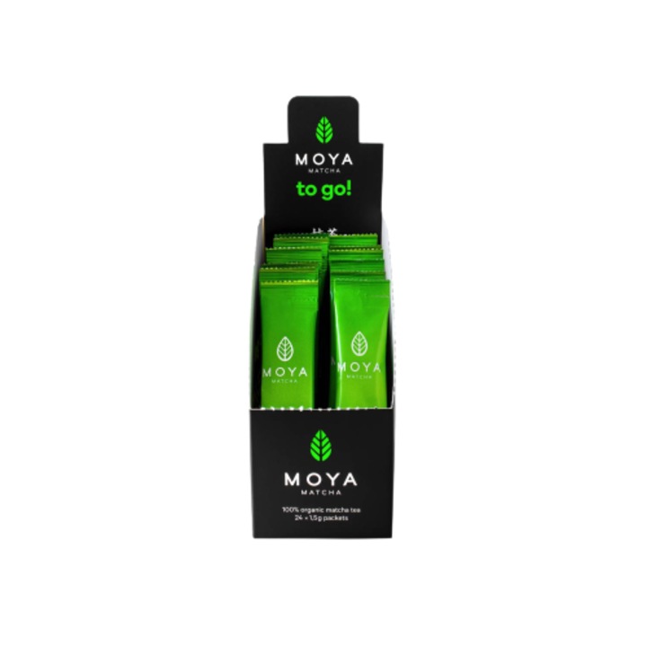 Ceai Verde Moya Matcha to go Traditional, 24 de monodoze x 1,5 g