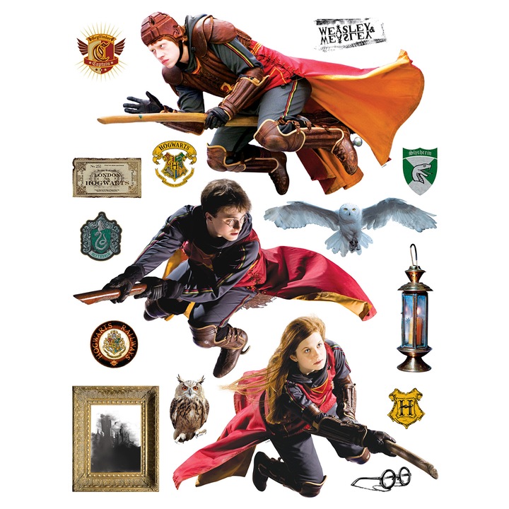 Stickere Harry Potter - Quidditch 65x85cm