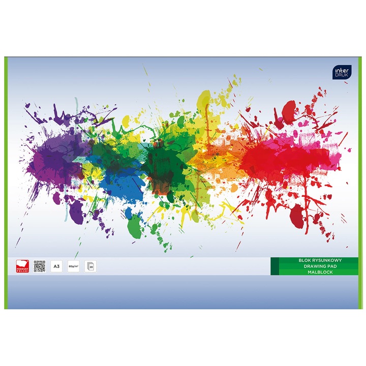 Bloc de desen, A3, Alb