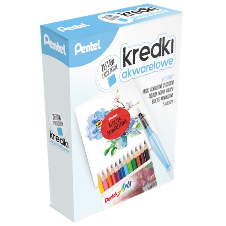 Set 12 creioane, Pentel