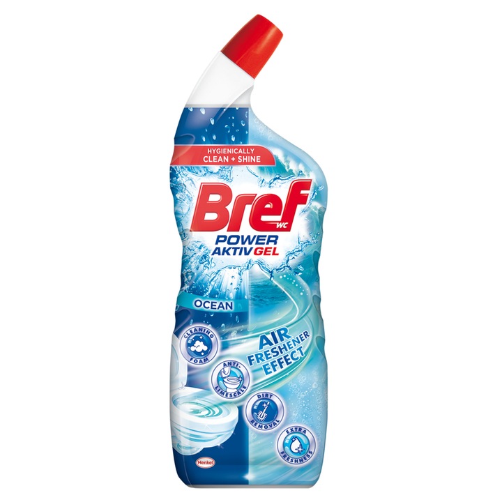 Gel de toaleta Bref, Power Aktiv, 700 ml