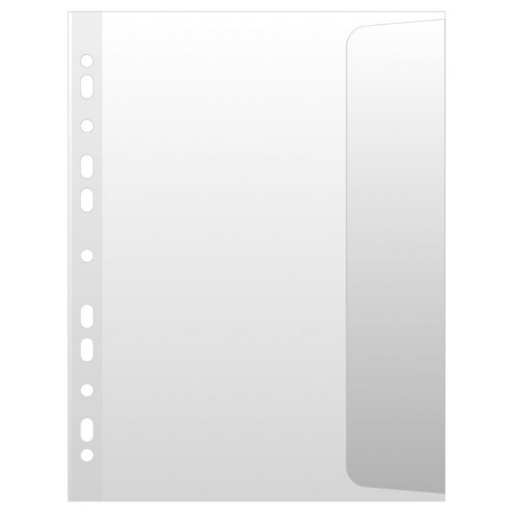 Set de 10 folii A4, DONAU, Transparent