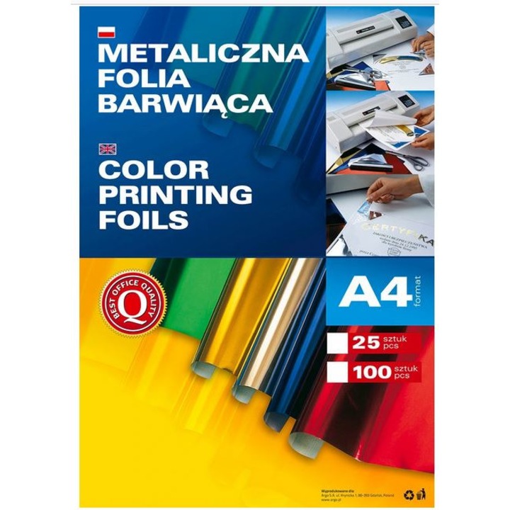 100 db-os laminálólap készlet, ARGO, Műanyag, A4, Átlátszó