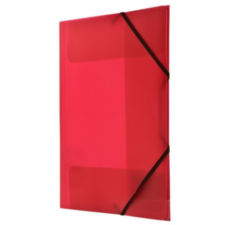 Mapa cu elastic, A4, Rosu