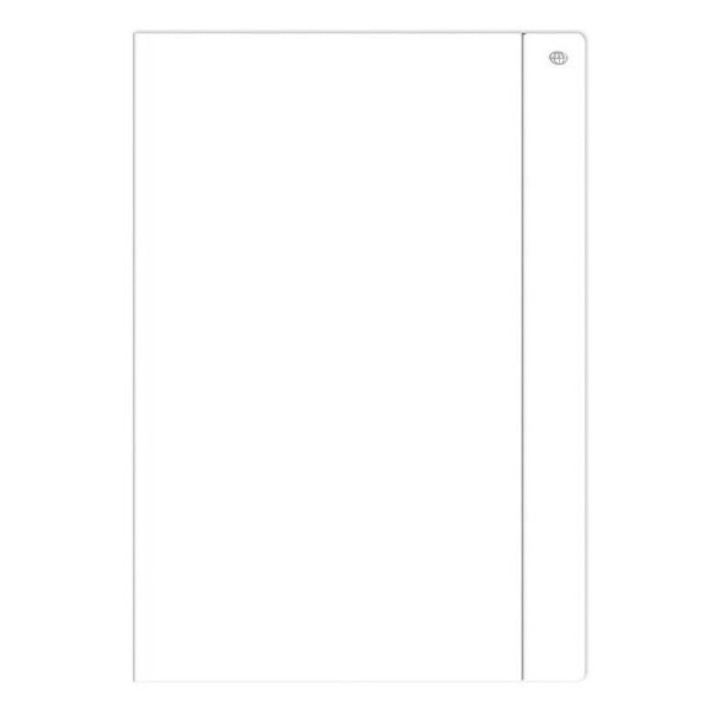 Dosar carton cu elastic, INTERDRUK, alb