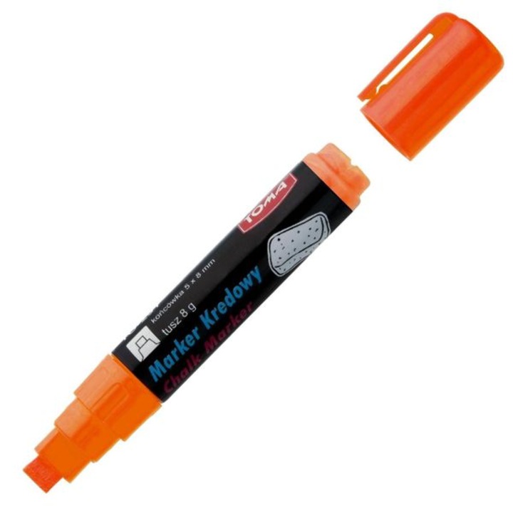 Marker, Toma, 8x5 mm, portocaliu